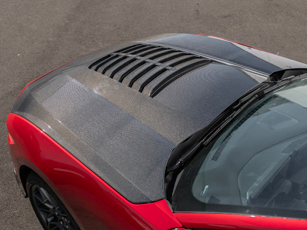 2024-UP MUSTANG S650 | GT500 PACKAGE FRONT VENTED HOOD